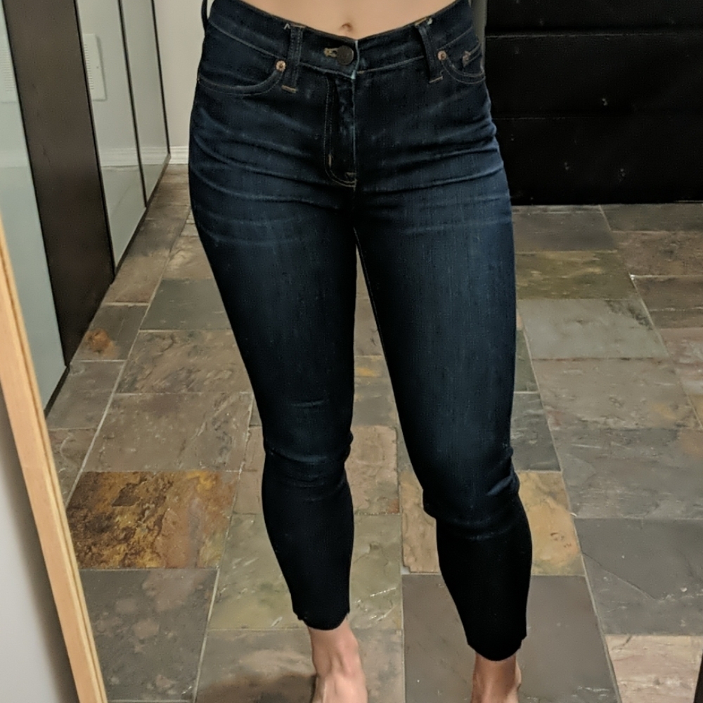 J. Crew high rise skinny jeans